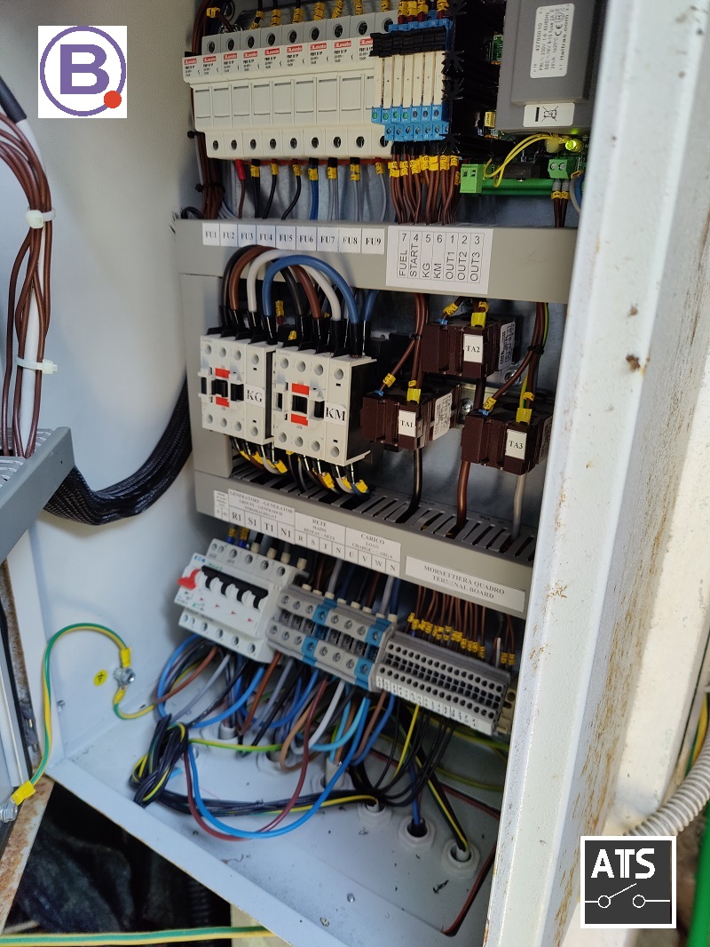 INTERNAL CONNECTIONS OF A 49KVA PANEL